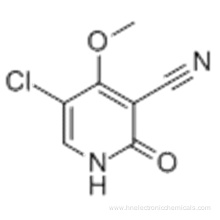 3-Pyridinecarbonitrile,5-chloro-1,2-dihydro-4-methoxy-2-oxo- CAS 147619-40-7